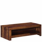 Dallas Solid Wood Coffee Table | Elegant & Durable | Soni Art