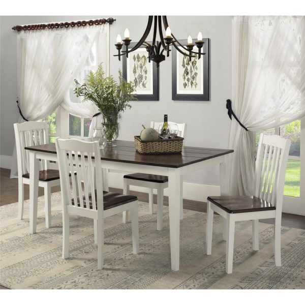 creamy white rustic mahogany dorel living dining room sets da7358 64 1000 1 | Soni Art