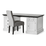 Grano Solid Wooden Writing Desk Study Table 67x26x30 Inch | Wooden Study Desk | Wooden Writing Desk | Study Table with Drawers | Soni Art