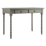 Lina Carved Solid Mango Wood Table 45x24x30 Inch | Solid Wood Study Table | Wooden Study Table | Study Table with Drawers | Soni Art