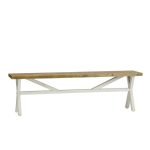 Exe Wooden Dining Hallway Balcony Bench | Mango Wood Bench | Solid Wood Bench | Wooden Dining Bench | Soni Art