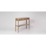 Eudon Natural Mango Wooden Console | Mango Wood Furniture | Soni Art