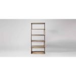 Juan Industrial Bookshelf Storage Rack | Wooden Bookshelf | Bookshelf for Bedroom Storage Space | Soni Art