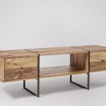 Jonan Wooden TV Console | Solid Wood TV Cabinet | Wooden TV Cabinet | Mango Wood Cabinet | Solid Wood TV Console | Soni Art