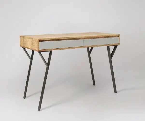 Alpine Solid Wood Work Desk Writing Table | Wooden Study Table | Wooden Writing Table | Wooden Study Desk | Soni Art