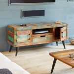 Bombay Reclaim Wood TV Console | Mango Wood Cabinet | Wooden TV Cabinet | Solid Wood Cabinet | Soni Art