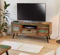 Bombay Reclaim Wood TV Console - Image 4