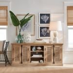 Serra Wooden TV Console | Solid Wood Cabinet | Wooden Entertainment Unit | Living Room Cabinet Sideboard | Solid Wood Furniture | Soni Art