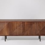 Halen Carved Wooden TV Console | Solid Wood Cabinet Sideboard | Wooden TV Unit | Wooden TV Console | Solid Wood Sideboard | Wooden Cabinet | Soni Art