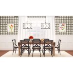 Marion Wooden Dining Table | 8-Seater Dining Set | Dining Room Furniture | Mango Wood Furniture | Soni Art
