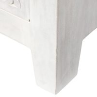 Clovis Wooden Carved TV Console - Image 5