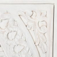 Clovis Wooden Carved TV Console - Image 6