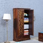 Jupiter Bedroom Sheesham Wood Wardrobe | Buy Storage Furniture for Bedroom Online at Best Prices In India | Sheesham Wood Furniture | Soni Art