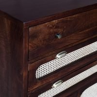 Fazana Wooden Storage Chest of Drawer 48 inch - Image 5