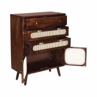 Fazana Wooden Storage Chest of Drawer 48 inch - Image 3