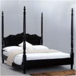 Novye Solid Sheesham Wood Carved Poster Bed | Buy Sheesham Wood Beds Online | Buy Wooden Double Beds Online | Buy Wooden Bedroom Furniture Online | Soni Art