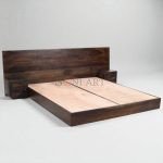 Venta Solid Sheesham Wood Floating Bed