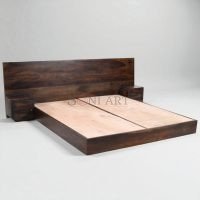 Venta Solid Sheesham Wood Floating Bed
