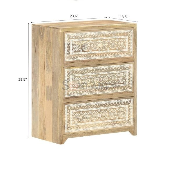 0005544 side cabinetwood storage cabinetfreestanding sideboardliving room kitchen dining room furniture wood 1 1 | Soni Art