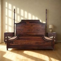 Nesna Sheesham Wood Poster Bed