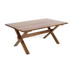 Pierre Jeanneret Teak Wood Table | Buy Wooden Dining Table Online | Solid Wood Table Online | Soni Art