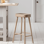 Bum Shaped Wooden Bar / Kitchen Stool | Buy Wooden Bar Stool | Kitchen Stool | Buy Bar Stool Online | High Bar Stools | Soni Art