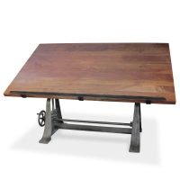 Architect Crank Drafting Table with Hight Adjustment 63x36x32.5-41 Inches - Image 5