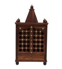 Soesto Solid Sheesham Wood Carved Puja Mandir Temple - Image 5