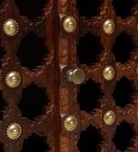 Soesto Solid Sheesham Wood Carved Puja Mandir Temple - Image 8