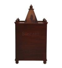 Soesto Solid Sheesham Wood Carved Puja Mandir Temple - Image 7
