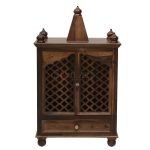 Boano Solid Sheesham Wood Carved Home Temple Mandir | Buy Wooden Mandir Online | Sheesham Wood Mandir for Home | Carved Wooden Temple for Home | Soni Art