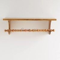 Praza Solid Wood Wall Mounted Hanger - Image 5