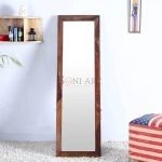 Tatin Standing Dressing Mirror For Bedroom | Wooden Dressing Mirror | Tall Mirror Frame for Bedroom | Soni Art