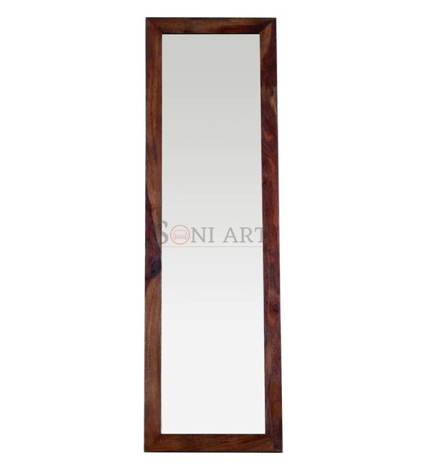 0008847 full length mirror in brown colour | Soni Art