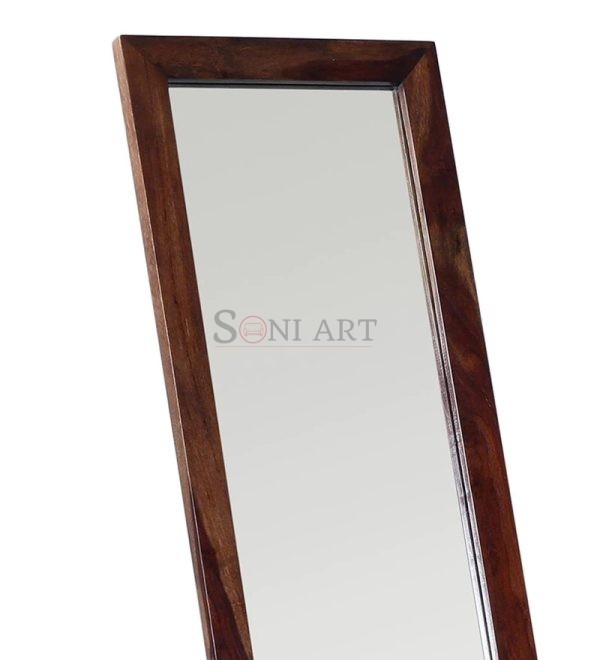 0008849 full length mirror in brown colour | Soni Art