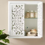 Roydon Wall Mounted Cabinet | Buy Wooden Cabinet Online | Wooden Wall Mounted Shelf & Cabinet | Soni Art