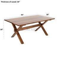 Pierre Jeanneret Teak Wood Table - Image 10