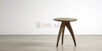 Krone Solid Sheesham Wood Side Table - Image 3