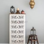 Roydon Hand Carved Dresser Storage Unit | Wooden Dresser | Wooden Chest of Drawers | Solid Wood Dresser | Buy Wooden Dresser Online | Soni Art
