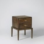 Phillip Solid Wood Side Table | Wooden Side Table | Wooden Bedside Table | Sofa Side Table | Bedside Table with Drawers | Soni Art