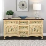 Darshana Solid Wood Hand Painted Sideboard Cabinet | Handpainted Furniture | Handpainted Cabinet | Solid Wood Sideboard Cabinet | Solid Wood Furniture | Soni Art