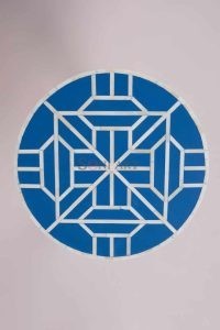 Ravour Bone Inlay Pedestal Side Table - Image 10