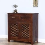 Aspet Solid Wood Two Door Cabinet | Wooden Cabinets | Wooden Shoe Racks | Solid Wood Shoe Racks | Shoe Cabinets Solid Wood | Soni Art