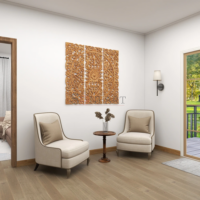 Rudra Carved Elephant Accent Table – Solid Mango Wood - Image 7