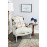 Rudra Carved Elephant Accent Table – Solid Mango Wood - Image 5