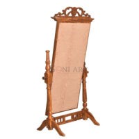 Granki Sheesham Wood Cheval Standing Mirror - Image 3
