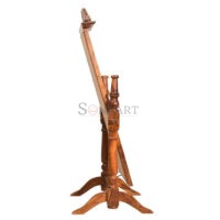 Granki Sheesham Wood Cheval Standing Mirror - Image 8