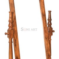 Granki Sheesham Wood Cheval Standing Mirror - Image 5