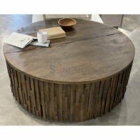 Viewpoint Solid Wood Coffee Table – Hidden Storage | Handcrafted by Soni Art - Image 2