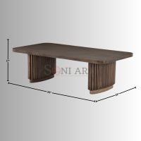 Esens Modern Solid Wood Coffee Table for Living Room - Image 3
